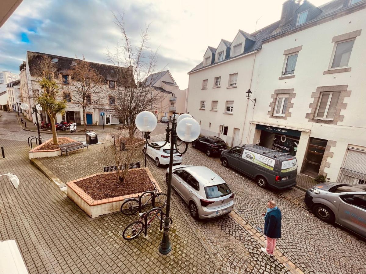 Le Crystal, Spacieux T2 En Plein Centre Historique Vannes Buitenkant foto
